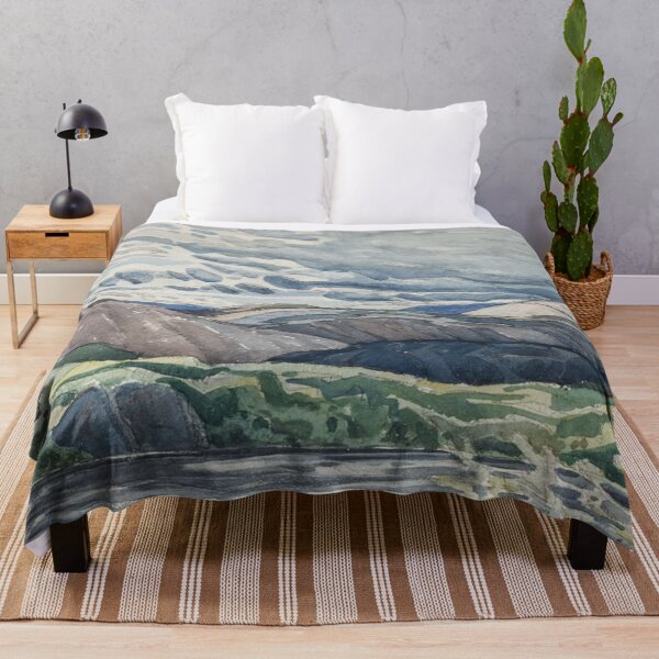 Item preview, Franklin Carmichael, La Cloche, stormy sky, landscape painting designed and sold by TheRedVineyard.