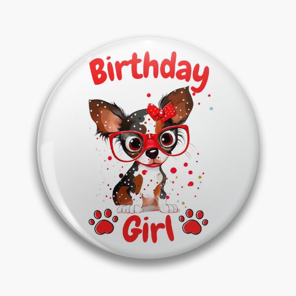 Item preview, Funny Birthday cute puppy Birthday Girl,kids Birthday,Toddle  designed and sold by BOHOVIN.