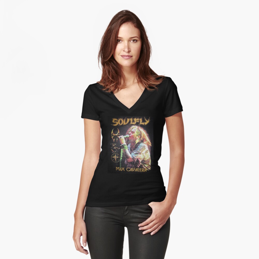 Item preview, Fitted V-Neck T-Shirt designed and sold by cfreddi6o.