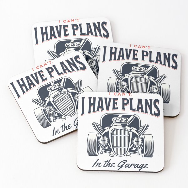 Item preview, I Can't. I Have Plans in the Garage Peach Statement Graphic designed and sold by arthouseflunky.