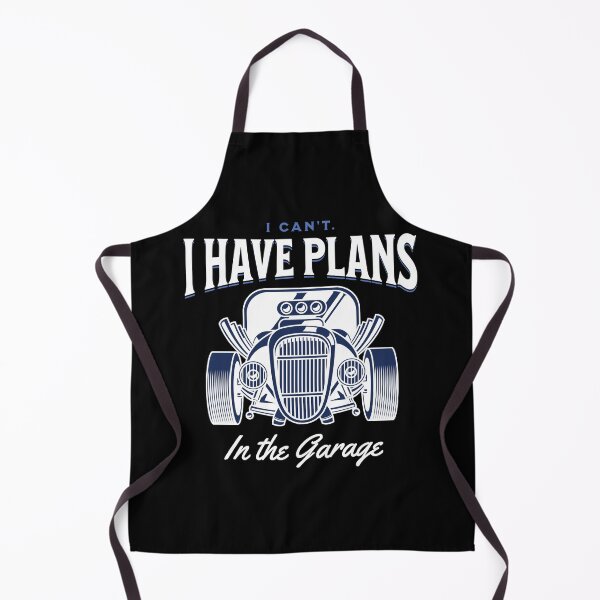 Item preview, I Can't. I Have Plans in the Garage White and Blue Statement Graphic designed and sold by arthouseflunky.
