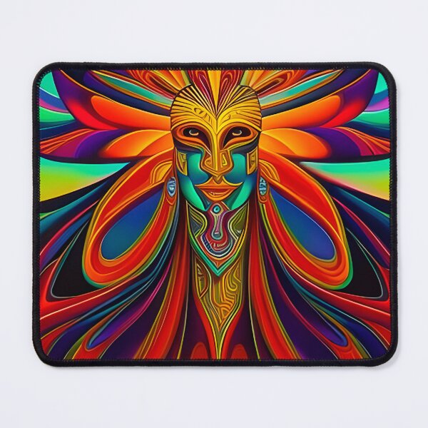 Item preview, New World Gods (13) - Mesoamerican Inspired Psychedelic Art designed and sold by TheThirdEye.
