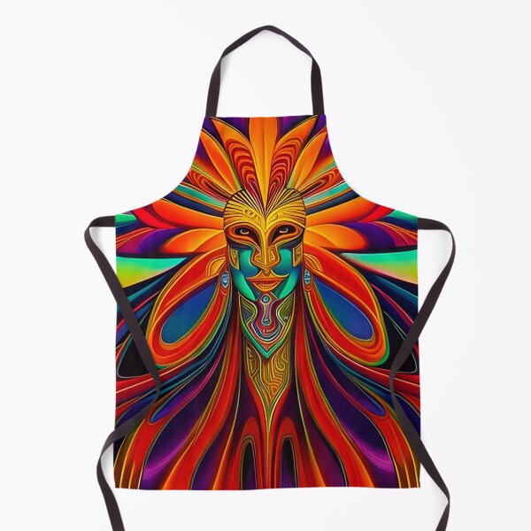 Item preview, New World Gods (13) - Mesoamerican Inspired Psychedelic Art designed and sold by TheThirdEye.