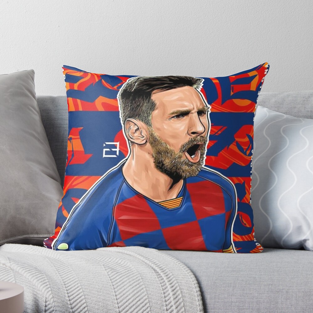 Soccer Pillow Ronaldo Messi Neymar 