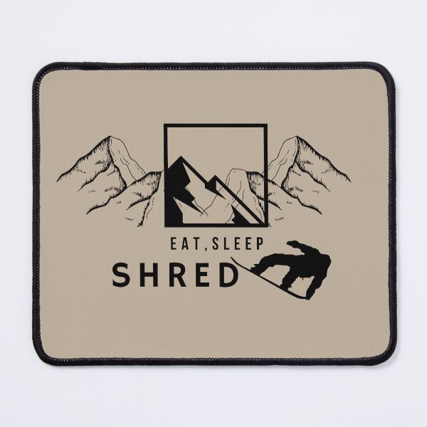 Item preview, Eat Sleep Shred Snowboarding designed and sold by taochele.
