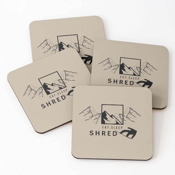 Item preview, Eat Sleep Shred Snowboarding designed and sold by taochele.