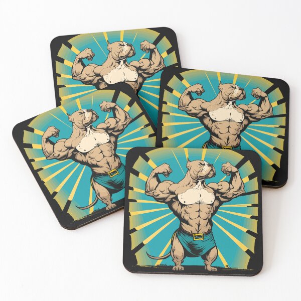 Item preview, Flexing for the Win: Strong Dog designed and sold by Colorful Dreams.