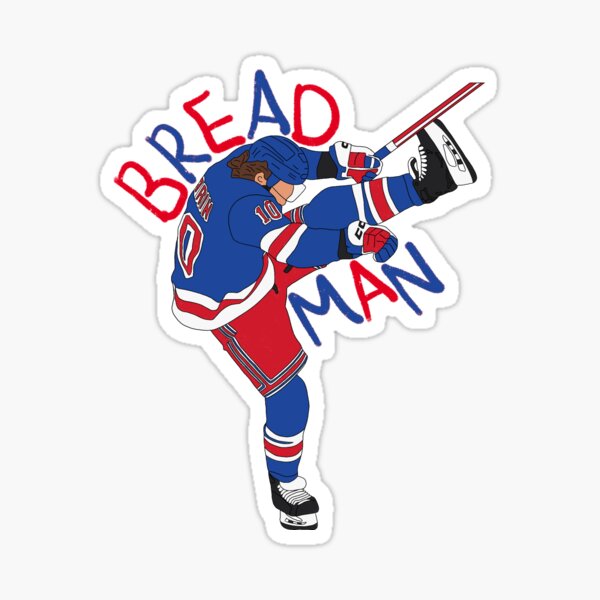 Vista previa del artículo con la obra «Bread Man Kick (rojo, blanco y azul)», diseñado y vendido por arc-designs20.