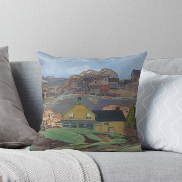 Item preview, Franklin Carmichael, Farmhouses, Newton Robinson, Ontario designed and sold by TheRedVineyard.