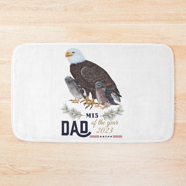 Item preview, Best Dad of the year - Bald Eagle M15 Art designed and sold by Roy & Tiffany.