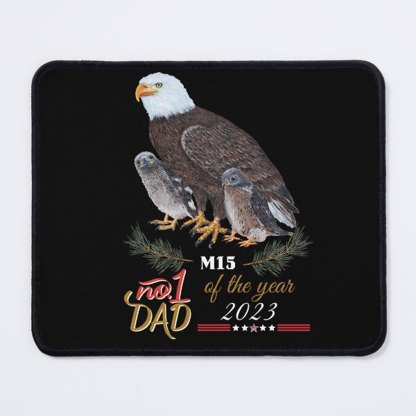 Item preview, Best Dad of the year - Bald Eagle M15 Art designed and sold by Roy & Tiffany.