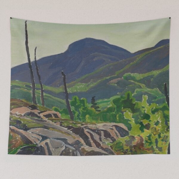 Aperçu de l'œuvre Franklin Carmichael, Sombre Valley, La Cloche Hills, 1936 créée et vendue par TheRedVineyard.