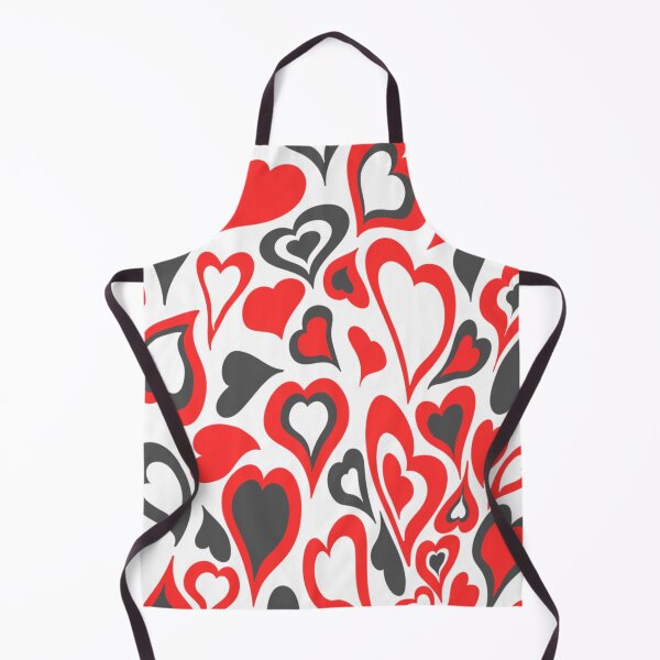 Item preview, Retro Vintage Red and White Hearts designed and sold by Timeknights.