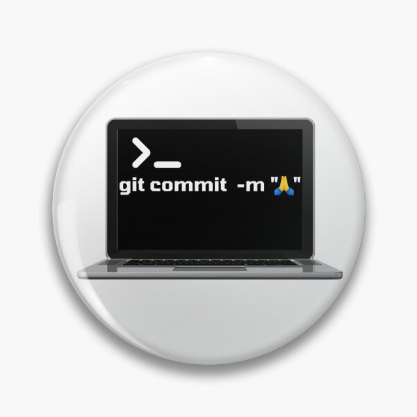 Item preview, git commit -m and pray designed and sold by Yankee Doodle Gandy.