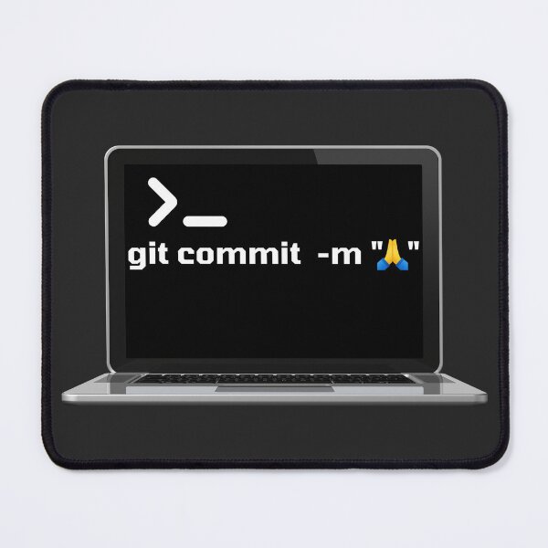 Item preview, git commit -m and pray designed and sold by Yankee Doodle Gandy.