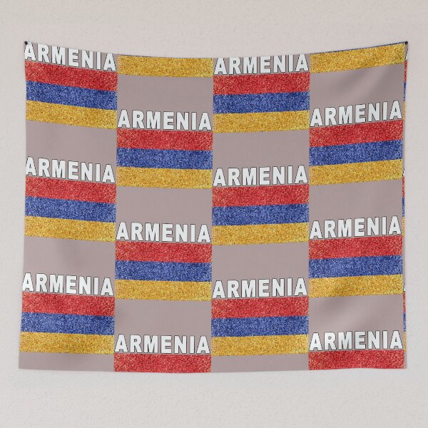 Item preview, Armenia Flag High Detail Artistic designed and sold by merchhost.