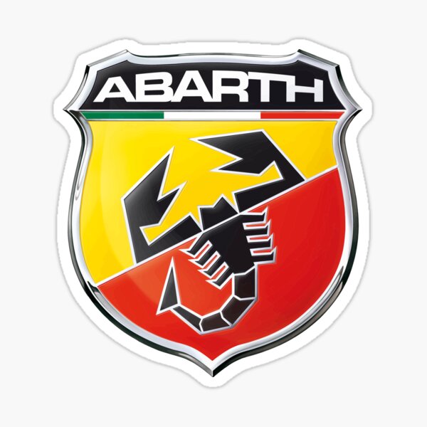 ABARTH 500 494 Sticker for Sale by pjesusartrb