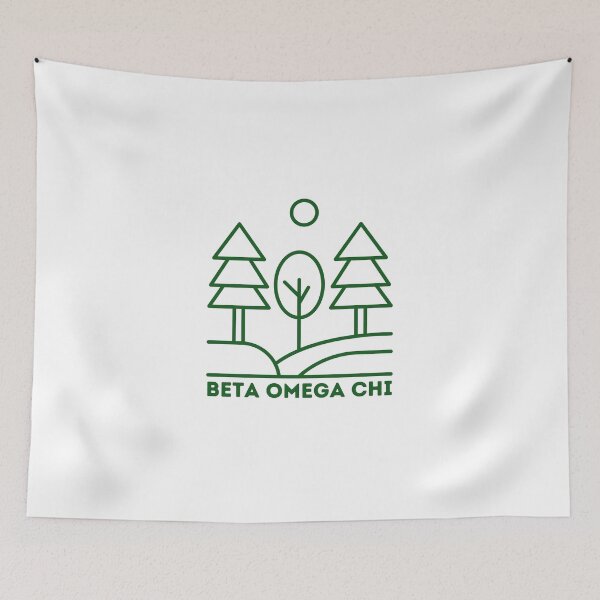 Item preview, Harding BOX Beta Omega Chi Sticker designed and sold by larajharper.
