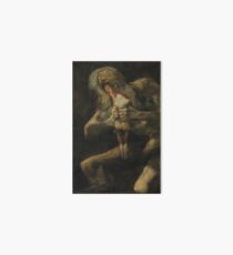 Saturn Devouring His Son Art Board