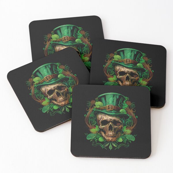 Item preview, Sugar Skull Saint Patricks Day of Dead, St. Patrick’s Day designed and sold by Apogee Publishing.