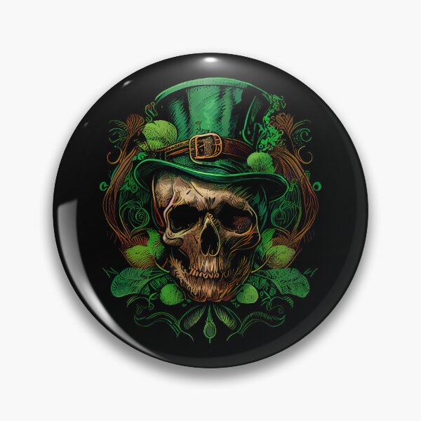 Item preview, Sugar Skull Saint Patricks Day of Dead, St. Patrick’s Day designed and sold by Apogee Publishing.