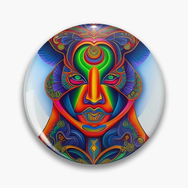 Item preview, New World Gods (14) - Mesoamerican Inspired Psychedelic Art designed and sold by TheThirdEye.