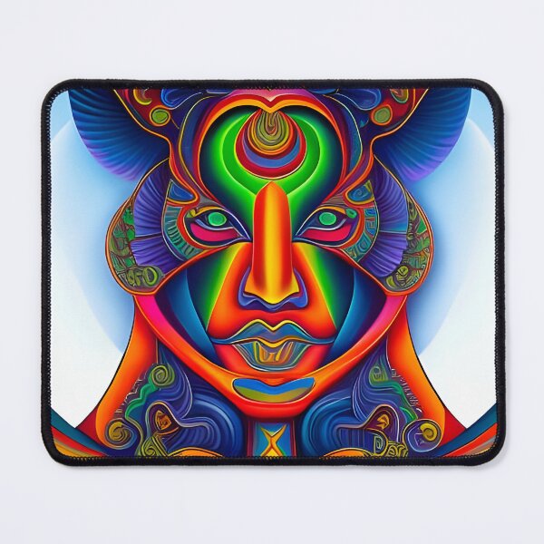 Item preview, New World Gods (14) - Mesoamerican Inspired Psychedelic Art designed and sold by TheThirdEye.