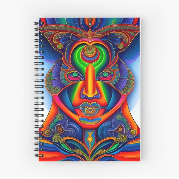 Item preview, New World Gods (14) - Mesoamerican Inspired Psychedelic Art designed and sold by TheThirdEye.