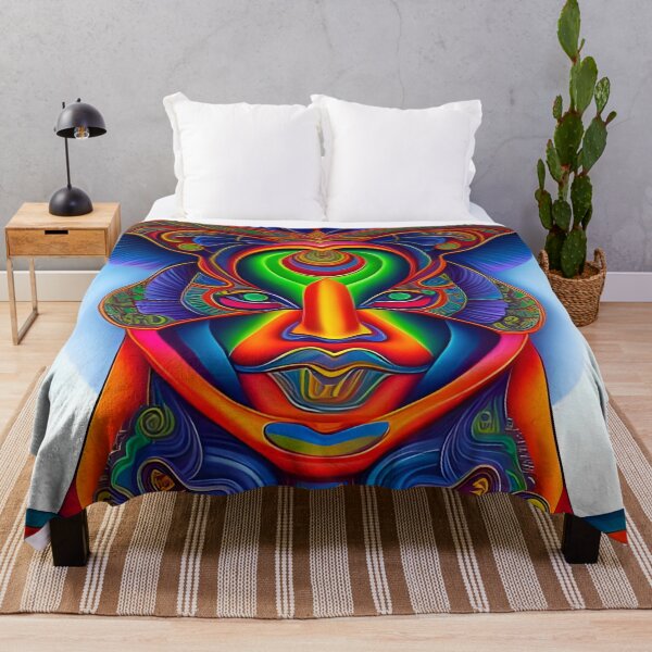 Item preview, New World Gods (14) - Mesoamerican Inspired Psychedelic Art designed and sold by TheThirdEye.