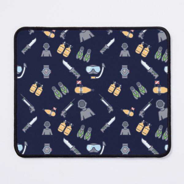 Item preview, Scuba Diving Equipment Pattern designed and sold by frmwrte.