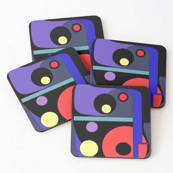 Item preview, 'Hoopla' Design - Abstract Modern Art designed and sold by abstract-modern.