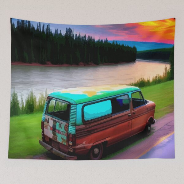 Item preview, Van Down by the River designed and sold by muskitt.