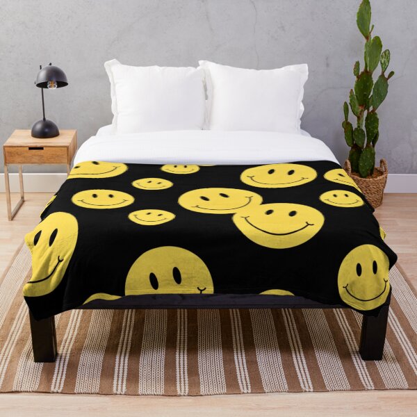 Item preview, Happy Faces - Black and Yellow designed and sold by Timeknights.