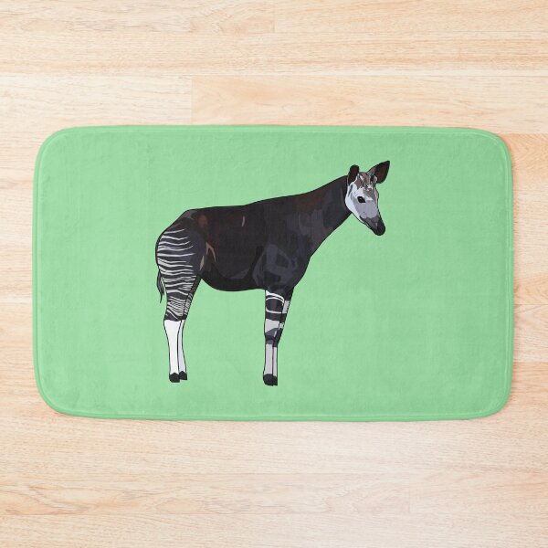 Item preview, Okapi cartoon illustration designed and sold by Misscartoon.
