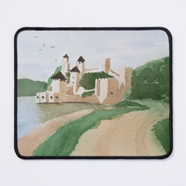 Item preview, Early Morning Fort Watercolour designed and sold by Nicky Rollings.
