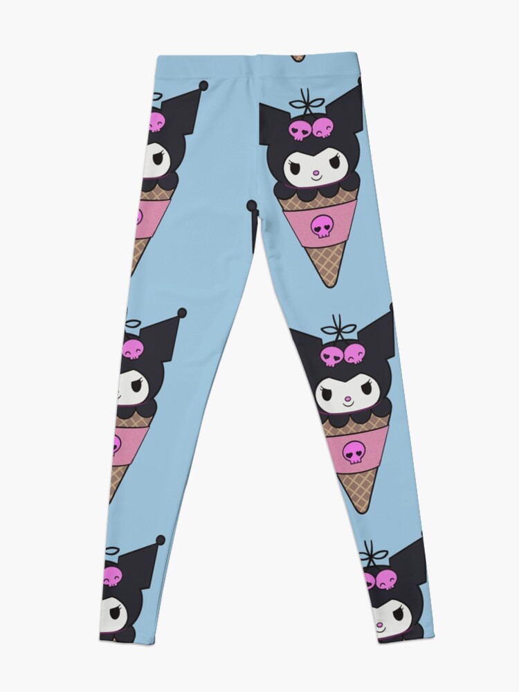 Mischief white bunny ice cream Leggings by lillysunflowers