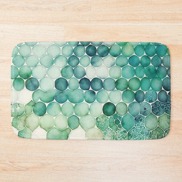 Artikelvorschau, Teal and Blue Watercolor Pattern II entworfen und verkauft von artavantgarde.