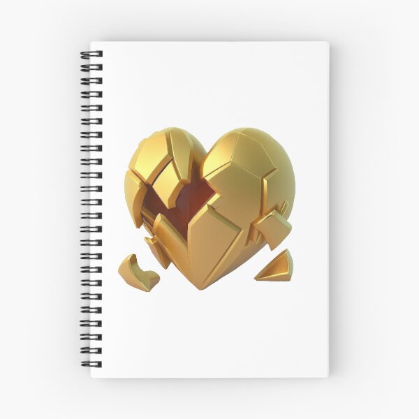 Item preview, Golden broken heart, healed heart, wound, golden shards designed and sold by Anastasiia Yurevych.