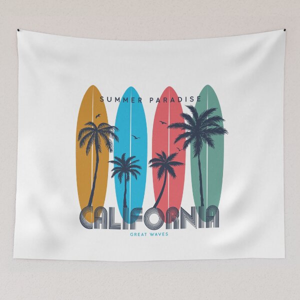Item preview, Summer Surfing Beach Sunset Palm Tree Clothing Co. designed and sold by Md safi uddin Nazim.