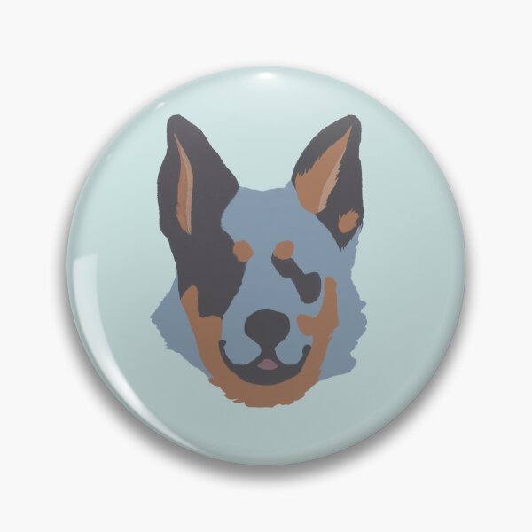 Item preview, Blue Heeler Silhouette designed and sold by Ember Rain.
