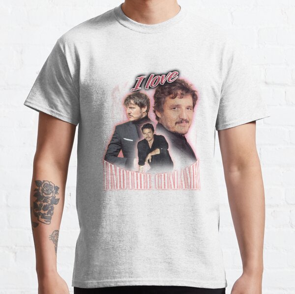 J'aime Timothee Chalamet Pedro Pascal Collage de fans maudits T-shirt classique