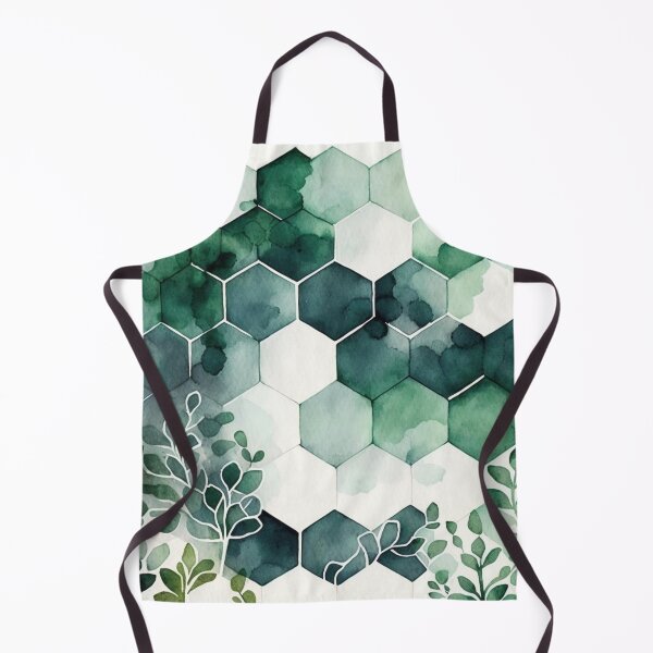 Artikelvorschau, Green Watercolor Pattern I entworfen und verkauft von artavantgarde.