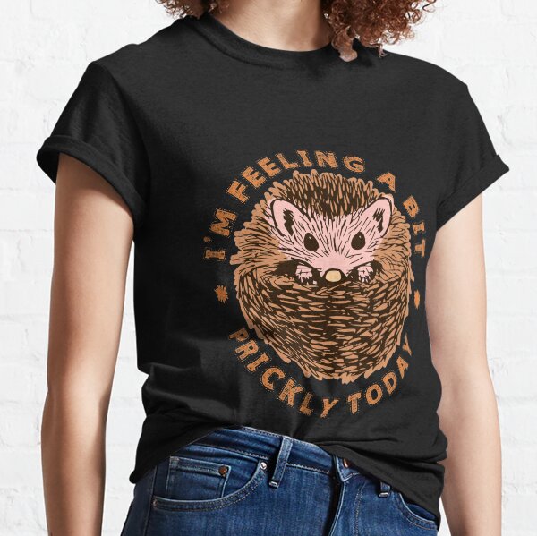hedgehog t shirt for ladies