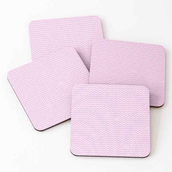 Item preview, Pink Japanese Waves and Flowers Pattern designed and sold by WonderLang.