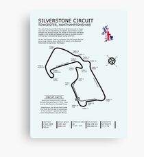 The Silverstone Circuit Canvas Print