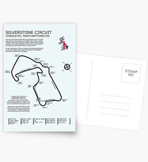 The Silverstone Circuit Postcards