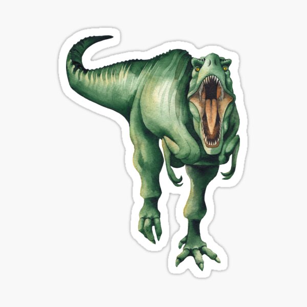 Item preview, Watercolor Tirannosaurus Rex designed and sold by Ekaterina Glazkova.