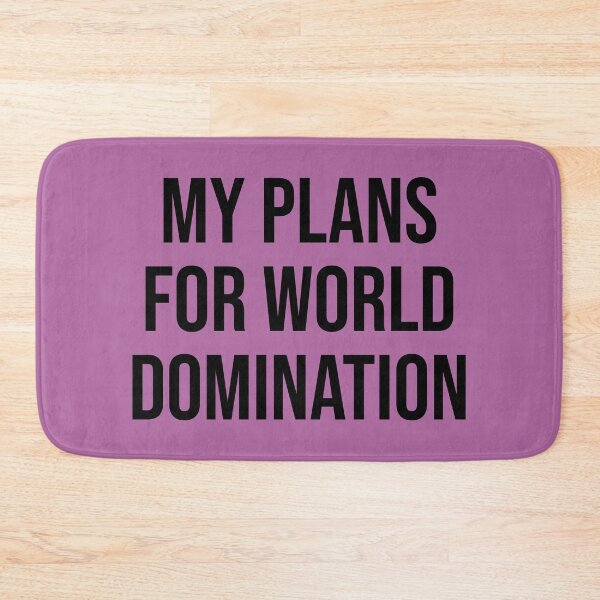 Item preview, My Plans For World Domination Journal designed and sold by Sour Soul.