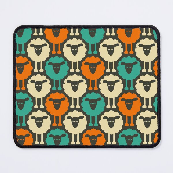 Item preview, 2671 A - funny retro sheep pattern designed and sold by RouCouCou.