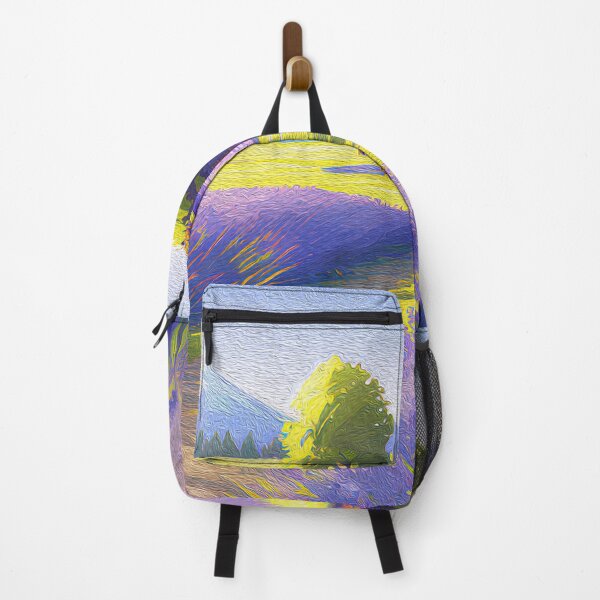 Item preview, Small house in the middle of a field full of flowers designed and sold by VTNStore.